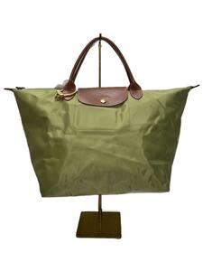 LONGCHAMP◆トートバッグ/-/GRN/無地