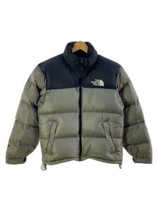 THE NORTH FACE◆90S- Nuptse Jacket 700fill ヌプシジャケット/S/ナイロン/GRY