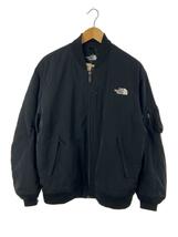 THE NORTH FACE◆INSULATION BOMBER JACKET_インサレーションボンバージャケット/L/ナイロン/BLK_画像1