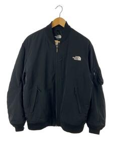 THE NORTH FACE◆INSULATION BOMBER JACKET_インサレーションボンバージャケット/L/ナイロン/BLK