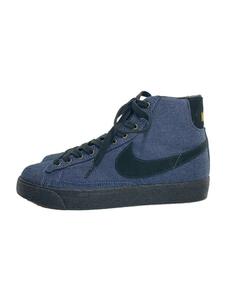 NIKE◆ハイカットスニーカー/25cm/NVY/デニム/314961-401