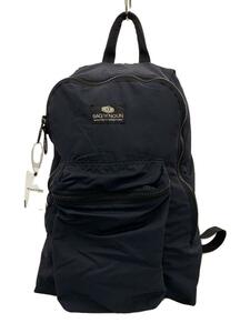 BEAMS BOY◆DAY PACK MAT/リュック/ナイロン/BLK