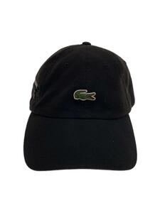 Supreme◆×LACOSTE/鹿の子地キャップ/FREE/キャンバス/BLK/メンズ/RK2306