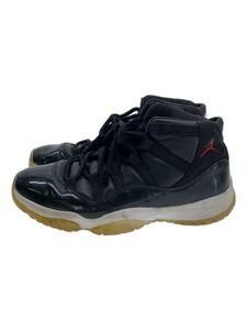 NIKE◆AIR JORDAN 11 RETRO/エアジョーダンレトロ/ブラック/378037-002/28cm