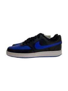 NIKE◆COURT VISION LO_コート ビジョン ロー/26.5cm/ブルー/ロゴ/靴