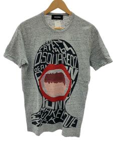 DSQUARED2◆Tシャツ/L/コットン/GRY/S74GD0186
