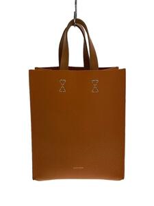 Hender Scheme◆Paper Bag Small/トートバッグ/レザー/キャメル/ハンドバッグ