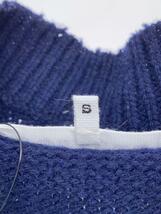 Maison Margiela◆21AW/decortique pullover/セーター(厚手)/S/ウール/NVY/S50GP0243_画像4