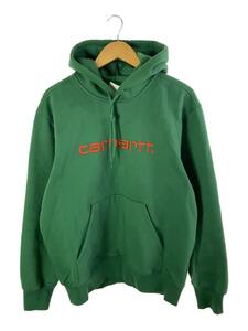 Carhartt◆パーカー/M/ポリエステル/GRN/無地/HOODED CARHARTT SWEAT