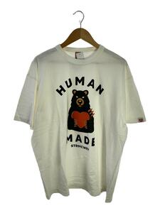 HUMAN MADE◆Graphic T-SHIRT/Tシャツ/3XL/コットン/ホワイト