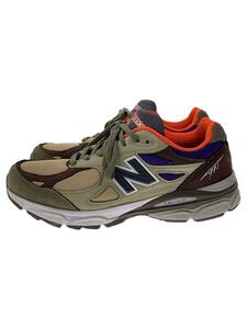 NEW BALANCE◆M990/ブラウン/28cm/KHK/ポリエステル