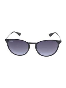 Ray-Ban◆サングラス/ウェリントン/BLK/GRY/メンズ/RB3539