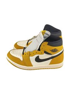 NIKE◆Air Jordan 1 Retro High OG/ハイカットスニーカー/30cm/YLW/DZ5485 701