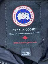 CANADA GOOSE◆ダウンジャケット/34/ポリエステル/BLK/無地/3034L_画像3