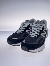 NEW BALANCE◆990v6/USA製/ローカットスニーカー/26.5cm/ブラック/スウェード/M990BK6//_画像2