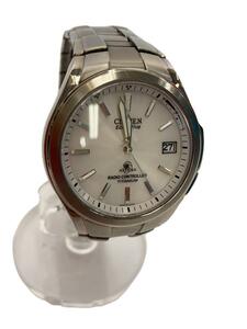 CITIZEN◆ソーラー腕時計/アナログ/ステンレス/WHT/SLV/SS/H410-T003788