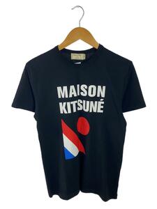 MAISON KITSUNE◆カットソー/-/コットン/BLK