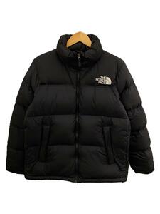 THE NORTH FACE◆NUPTSE JACKET_ヌプシジャケット/M/ナイロン/BLK/無地