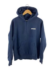 Supreme◆パーカー/23FW/Crown Hooded Sweatshirt/M/コットン/NVY/プリント/染み有