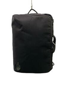 THE NORTH FACE◆SHUTTLE 3Way DAYPACK/BLK/NM82056/ショルダーベルト欠品/少々ヨゴレ