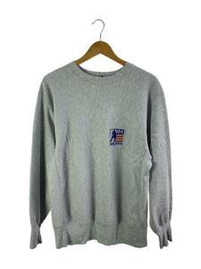 Champion◆90s/刺繍タグ/reverseweave/HOCKEY/スウェット/XL/コットン/GRY