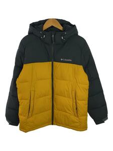Columbia◆PIKE LAKE HOODED JACKET_パイレイクフーデッドジャケット/M/ナイロン/YLW