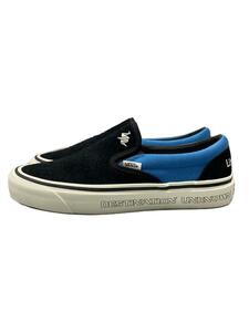 VANS◆Liberaiders/CLASSIC SLIP-ON98 DX/ローカットスニーカー/25cm/BLK/スウェード