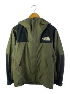 THE NORTH FACE◆MOUNTAIN JACKET_マウンテンジャケット/M/ナイロン/KHK/無地