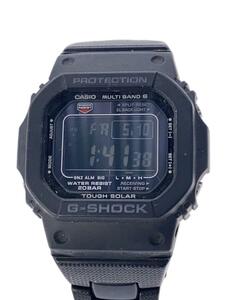 CASIO◆ソーラー腕時計・G-SHOCK/デジタル/BLK