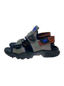 NIKE◆CANYON SANDAL_キャニオン サンダル/US8/GRY/PVC