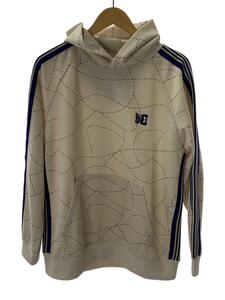 Needles◆×DC SHOES/Track Hoody Poly Smooth/パーカー/L/ポリエステル/CRM
