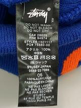 STUSSY◆ニットキャップ/-/アクリル/NVY/メンズ/1321117_画像4