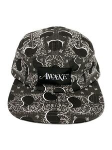 Awake NY◆キャップ/FREE/コットン/BLK/総柄/メンズ/PAISLEY 5 PANEL CAP/JET CAP