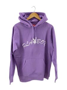 Supreme◆17SS/Playboy Hooded Sweatshirt/パーカー/M/コットン/PUP