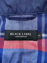 BLACK LABEL CRESTBRIDGE◆長袖シャツ/S/コットン/NVY/51M19-118-28_画像3