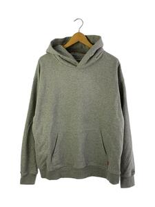 SUPPLIER◆BackLogo Iron Hoodie/パーカー/L/コットン/GRY