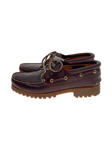 Timberland*3EYELET CLASSIC LUG/ deck shoes /27cm/BRW/ кожа /A6060