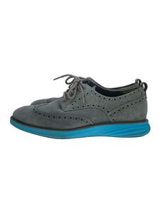 COLE HAAN◆GRANDEVOLUTION/ドレスシューズ/US8.5/GRY/スウェード/C27397