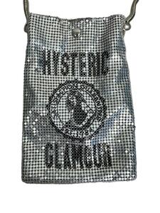 HYSTERIC GLAMOUR◆メタルメッシュサコッシュ/-/SLV//