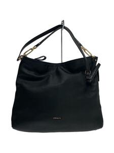 COACH◆ショルダーバッグ/レザー/BLK/a1461-27858//