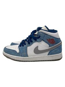 NIKE◆AIR JORDAN 1 MID SE_エア ジョーダン 1 ミッド SE/27.5cm/BLU