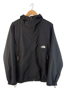 THE NORTH FACE◆COMPACT JACKET_コンパクトジャケット/S/ナイロン/BLK/無地