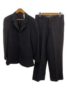 EMPORIO ARMANI* suit / tailored jacket / slacks / setup /50/ wool /GRY/ plain //