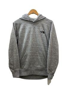 THE NORTH FACE◆SQUARE LOGO HOODIE/パーカー/S/ポリエステル/GRY/NT12141