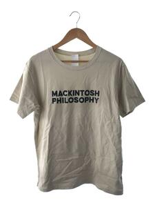 MACKINTOSH PHILOSOPHY◆Tシャツ/42/コットン/BEG/無地//