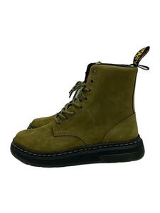 Dr.Martens◆CREWSON/ブーツ/UK8/KHK/スウェード