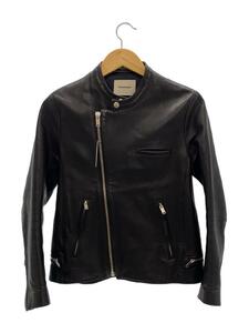 UNDERCOVERISM* double rider's jacket /1/ cow leather /BLK/ plain /H4203-1//