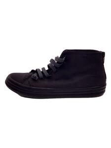 camper◆ハイカットスニーカー/38/BLK/K400163-002バックジップ/キャンバス