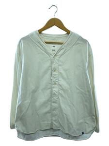 visvim◆DUGOUT SHIRT/長袖シャツ/2/コットン/WHT/0122205011013