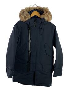 COACH*DOWN PARKA WITH SHEARLING/XS/ polyester /NVY/F33815